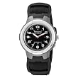 Armitron Men's 204067 Easy to Read Black Nylon Strap Analog Sport Watch