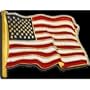 American Flag pin