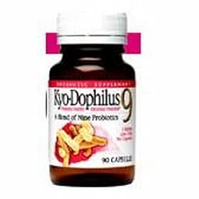 Kyo-Dophilus 9 - A blend of 9 Probiotics - 90 Capsules