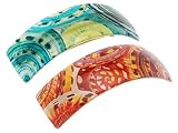 France Luxe Rectangle Volume Barrette - Funkadelic