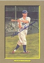Charlie Gehringer Autographed / Signed 6x8 Perez Steele Great Moments Card