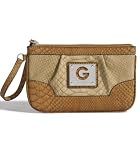 G by GUESS Daine Wristlet, BROWN