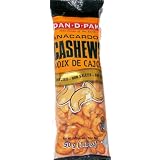 Dan-D-Pak Unsalted Cashews, 1.8-Ounce Bags (Pack of 12)