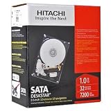 Hitachi 1 TB Deskstar SATA 7200 RPM 32 MB Cache Internal Hard Drive HD31000 IDK/7K