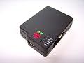PCSL Brand - Cyntech BlackBerry Case for Raspberry Pi with adaptor to fit to VESA 100 Monitor, Case can be used without adaptor as desktop case or with supplied adapter on a VESA compatible monitor - Blackberry Colour