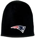 New England Patriots NFL cuffless beanie hat (Black)