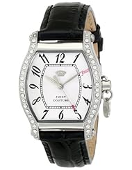 Juicy Couture Womens 1901140 Dalton Analog Display Quartz Black Watch