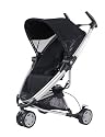 Quinny 72905780 Zapp Xtra Travelsystem mit Liegeposition inklusive Einkaufskorb, Sonnenverdeck, Regenverdeck, Sonnenschirmclip und Adapter f&uuml;r die Babyschale, rocking black