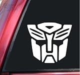 Transformers Autobot Vinyl Decal Sticker - White