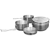 Helikon Mess Tins Camping Hiking 2 Pieces Cookset Stainless