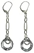 Cosmic Ring Crystal CAL Dangle Earrings