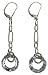 Cosmic Ring Crystal CAL Dangle Earrings
