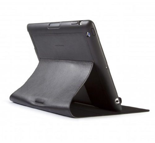 Speck Products MagFolio Luxe Leather Folio for iPad 3/4 - Black Leather (SPK-A1281)
