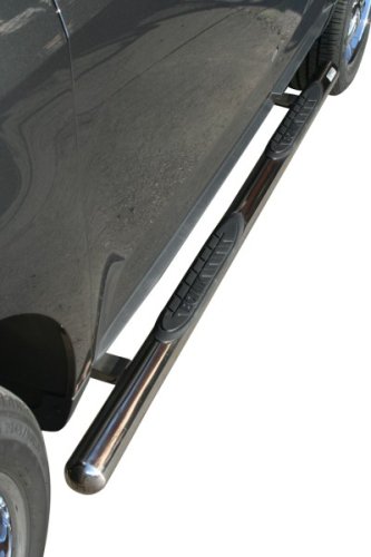 Romik Max Bar Premium Side Entry Step Polished Stainless Steel Jeep Wrangler 2007 to 2008 2 Dr