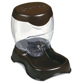 Petmate Café Automatic Pet Watering System, 3-Quart, Coffee Grounds