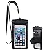 Universal Waterproof Case, Mini-Factory Cellphone Dry Bag Pouch for iPhone 6s, Plus Galaxy S7 S6 Edge Note, HTC Nokia LG for up to 6