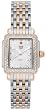 Michele Watches Women's Deco Mini Two-Tone Diamond Watch MWW06D000015