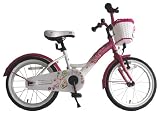 bike*star 40.6cm (16 Zoll) Kinder-Fahrrad - Farbe Pink&Weiß
