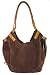 Lucky Brand Large Harness Tote Whiskey Suede Purse