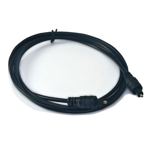 4.9' Optical Fiber Optic Toslink Digital Audio Cable 4.9 Ft