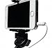 Selfie Stick for iPhone 6 6s Plus 5 5s 5c 4 | Android Samsung Galaxy S5 S6 Note LG G4 HTC One M9 Nexus OnePlus 2 | Plug and Play Stik for Easy Fast Photos | Blue Handle