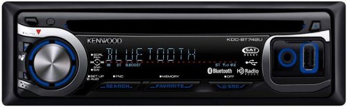 Kenwood KDC-BT742U WMA/MP3 CD Receiver with Built-in Bluetooth