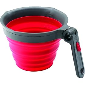 Chef'n SleekStor Collapsible 2-Cup Measuring Cup, Cherry by Chef'n