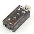 USB2.0 7.1CH Sound Adapter Add Stereo Output Mono Input Led - 7.1 Channel