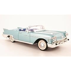 Cadillac Eldorado Biarritz, met.-gr�n, 1958, Modellauto, Fertigmodell, Yat Ming 1:18