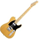 Fender Vintage Hot Rod 52 Telecaster with Vintage Tweed Case-Butterscotch Blonde