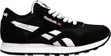 Reebok Children's Classic Nylon Colors Retro Shoes,Black/White,5.5 M