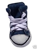 Denim puppy dog shoes sneakers #1