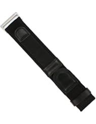 Wide 33mm Black Velcro Nylon Watch Band for Luminox Colormark & Blackout Series