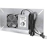 Tjernlund UnderAire Crawl Space Ventilator - Deluxe One-Fan, 110 CFM, Model# V1D