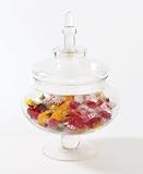 Home/Garden Décor By CBK Apothecary Jar With Finial Lid/GlassGlass And Glass (Set Of 2)