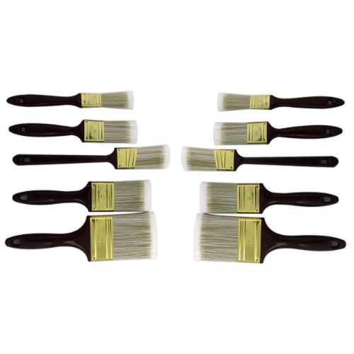 IIT 20025 Paint Brush Assortment - 10 Brushes