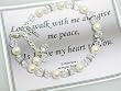 Adult Baptism / Christening Bracelet