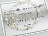 Adult Baptism / Christening Bracelet