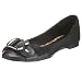ODEON Women's BUCKLE BALLERINA GREY PAT LS6529 5 UK Regular