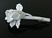 Flower Hair Barrette Clip W/Sparkling Rhinestones, Hair Barrette, Hair Accessories, Jewelry Gift Image