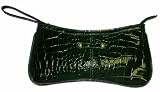Shiraleah Irma Clutch Croc Wristlet Emerald Green