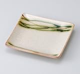 風白角皿　5個組 【美濃焼　和皿】 〔キャッシュバックキャンペーン対象商品〕