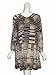 BREAD & BUTTER Mini Dress in Black/Gray