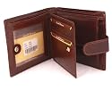 Brown Leather Designer Wallet from Kenneth Brownne