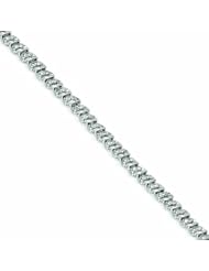0.5 Carat 14K White Gold Diamond Bracelet
