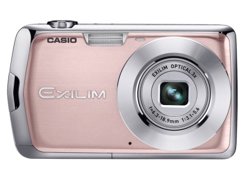 Casio EXILIM EX-Z2 PK Digitalkamera (12 Megapixel, 3-fach opt. Zoom, 6,9 cm (2,7 Zoll) Display) pink