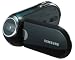 Samsung SMX-C10LP SD Camcorder (SDHC/ MMC Card, 10-fach opt. Zoom, 6,9 cm (2,7 Zoll) Display) blau