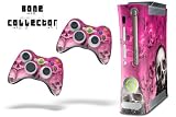 New XBOX 360 Console Protective Skin - BoneCollector - Pink