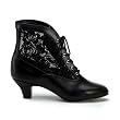 Funtasma Women's DAME-05, 2" Victorian Ankle Boot, available in 4 colors
