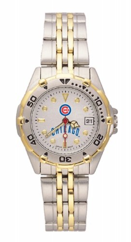 MLB Chicago Cubs Women's All Star Watch Stainless Steel Bracelet